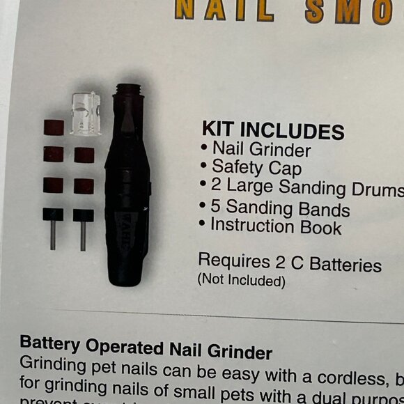 Wahl Professional Classic Pet Nail Smoother Grooming Tool Grinder Kit 9-Pieces - Picture 3 of 3